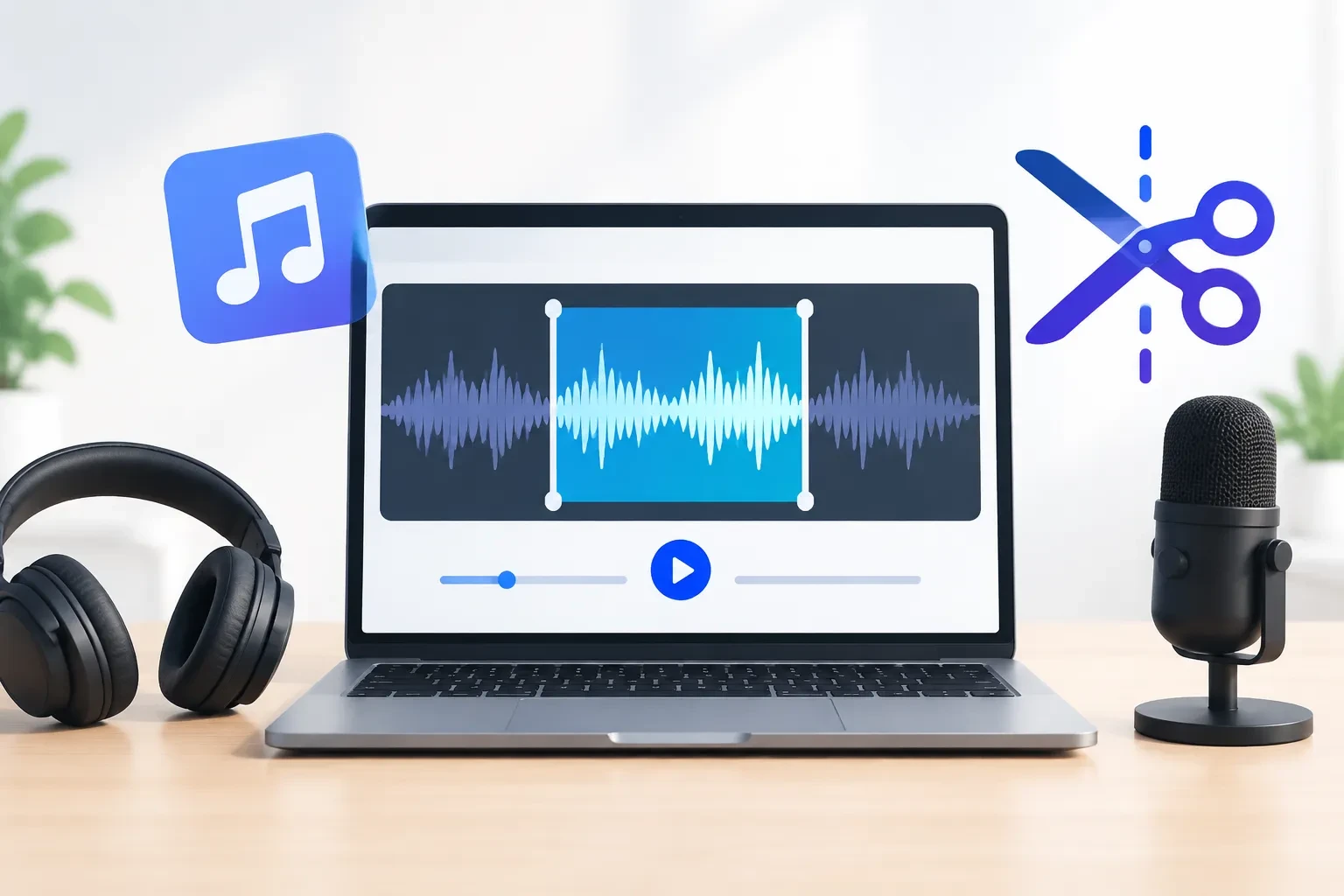 音频怎么截取一段？在线剪出歌曲、录音中的指定片段